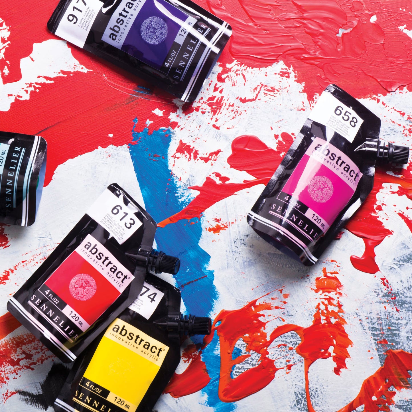 Sennelier Abstract Acrylic Paint Pouch
