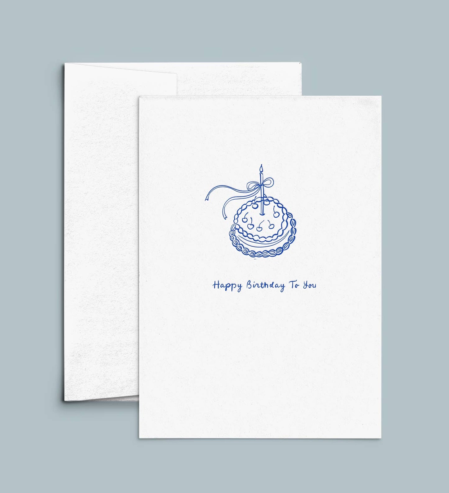 Happy Birthday Letterpress Card