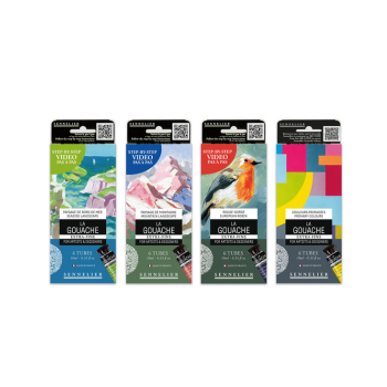 Artist Gouache Set of 6 Tubes (10ml ea.)