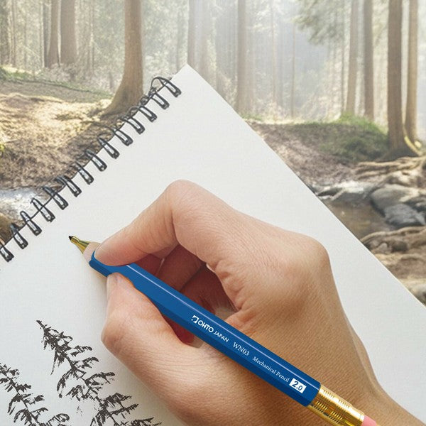 OHTO Japan Wooden Mechanical Pencil 2.0mm