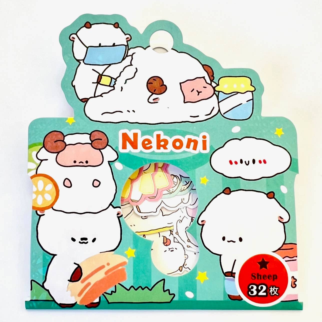 51036 SHEEP STICKER BAG