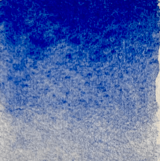 Handmade watercolor - Andromeda blue