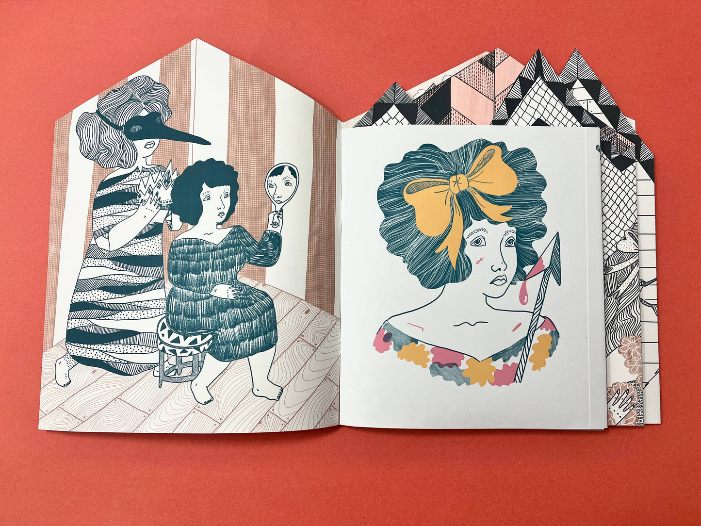 Pageant - A Fold Out Art Zine
