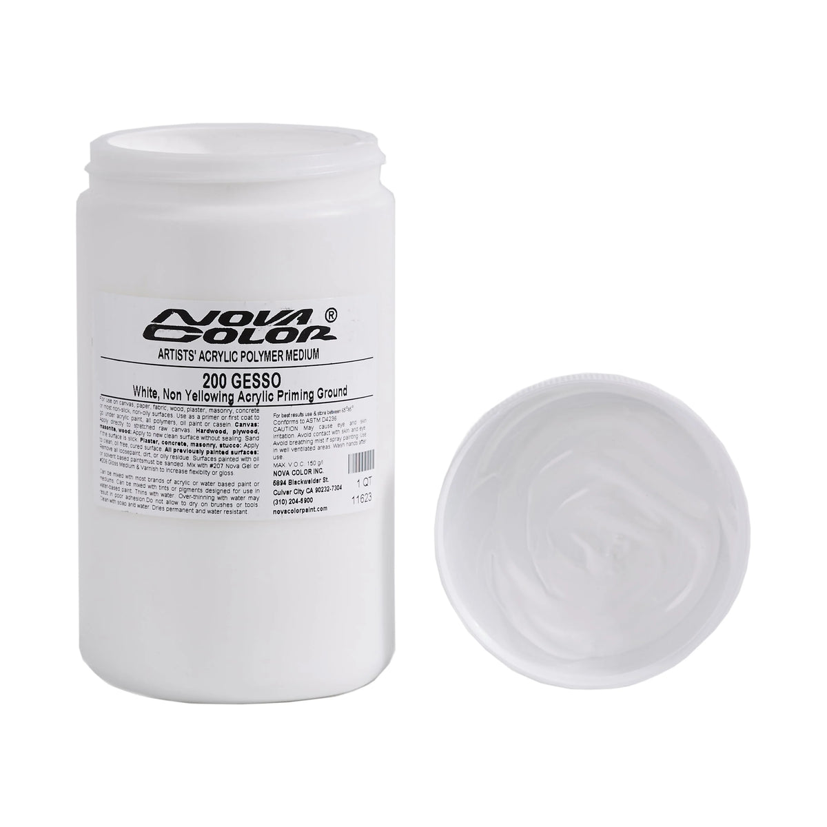 Nova Color #200 Gesso 32oz/Quart