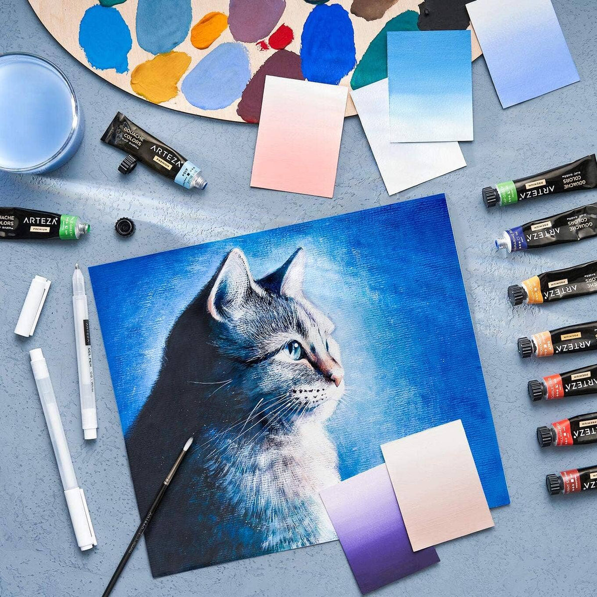 Arteza® Gouache Paint Set, 12ml Tubes, 24 pc.