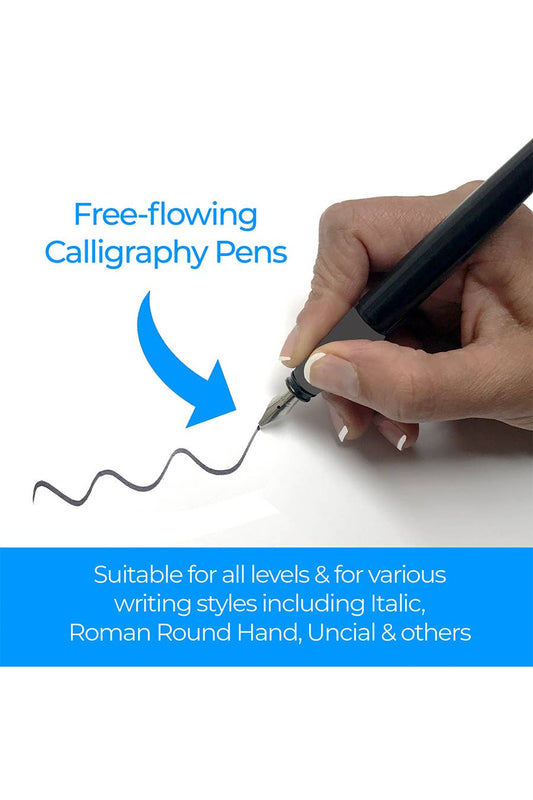 Zieler Introductory Calligraphy Set with 3 Nibs & Pen