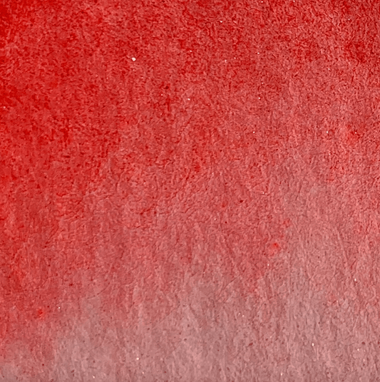 Handmade watercolor - Rouge Red red red