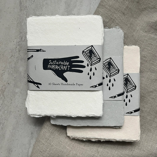 Handmade Paper Sheet Set in A2