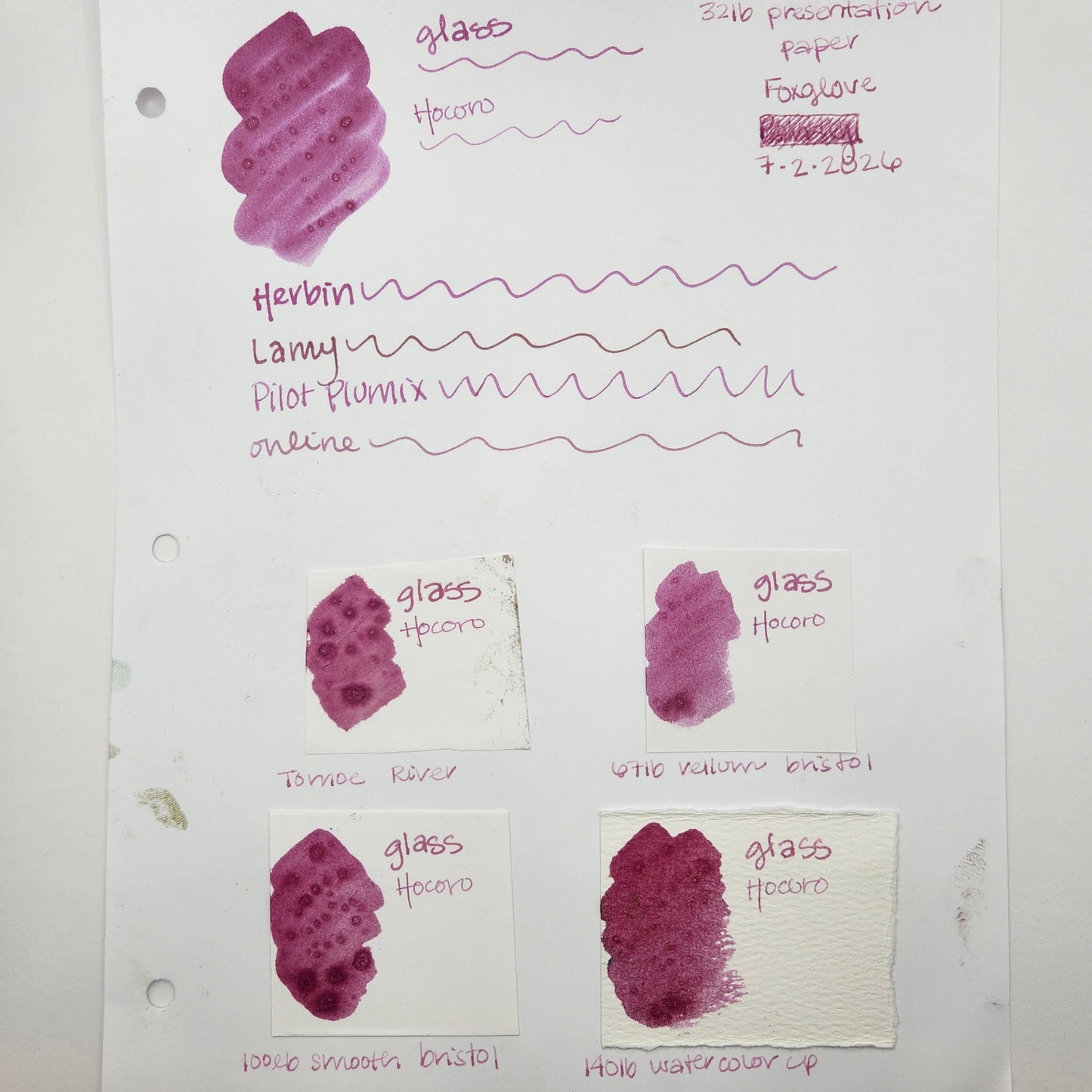 Fountain Pen Ink - Foxglove
