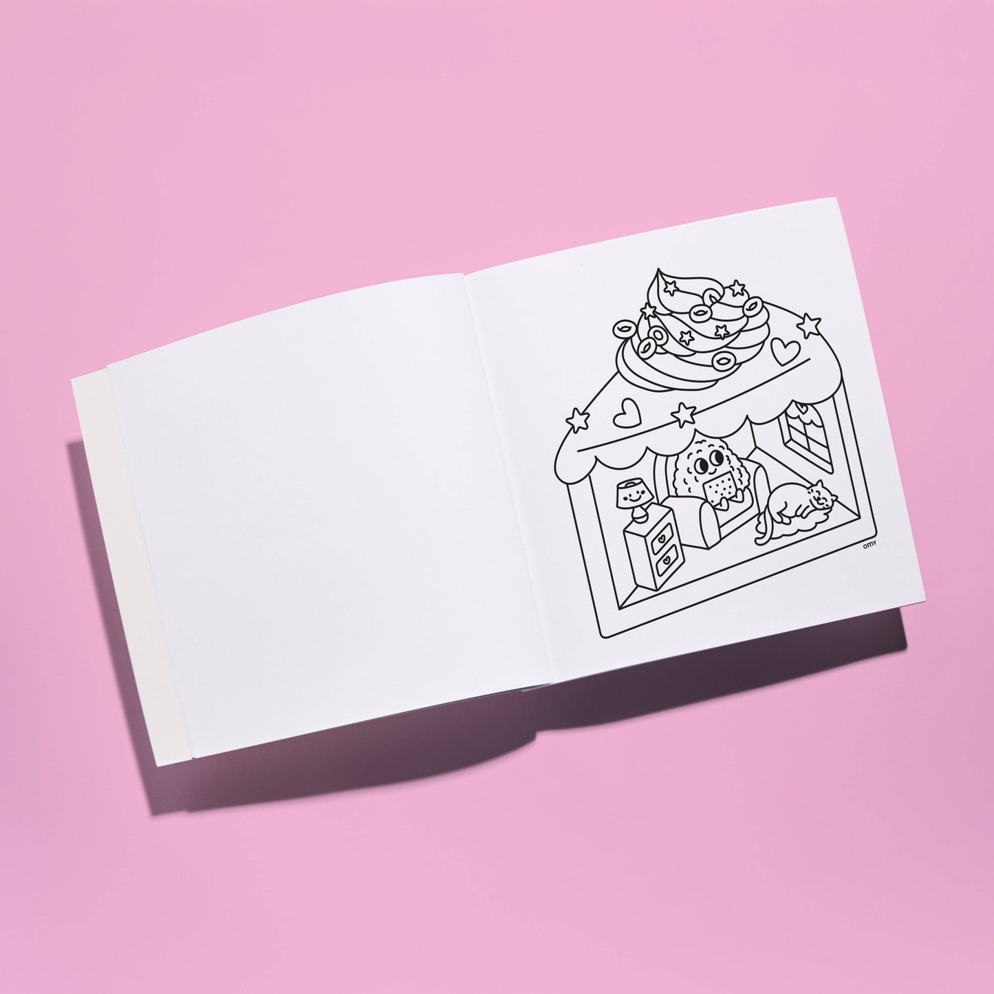COZY ART COLORING BOOK - KAWAII