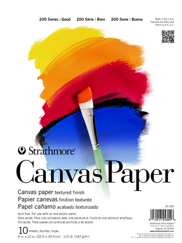 Strathmore 200 Series Canvas Pad