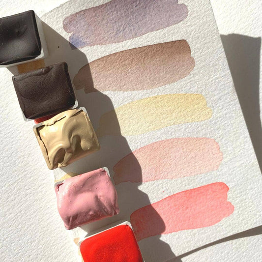 Handmade watercolor - Toys