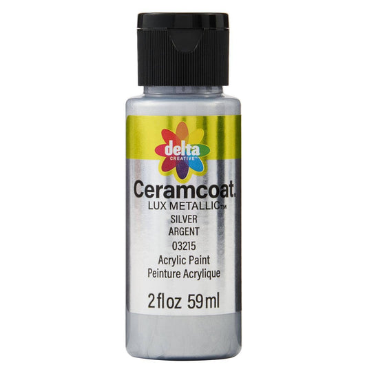 Delta Ceramcoat ® Lux Metallic Acrylic Paint, 2 oz