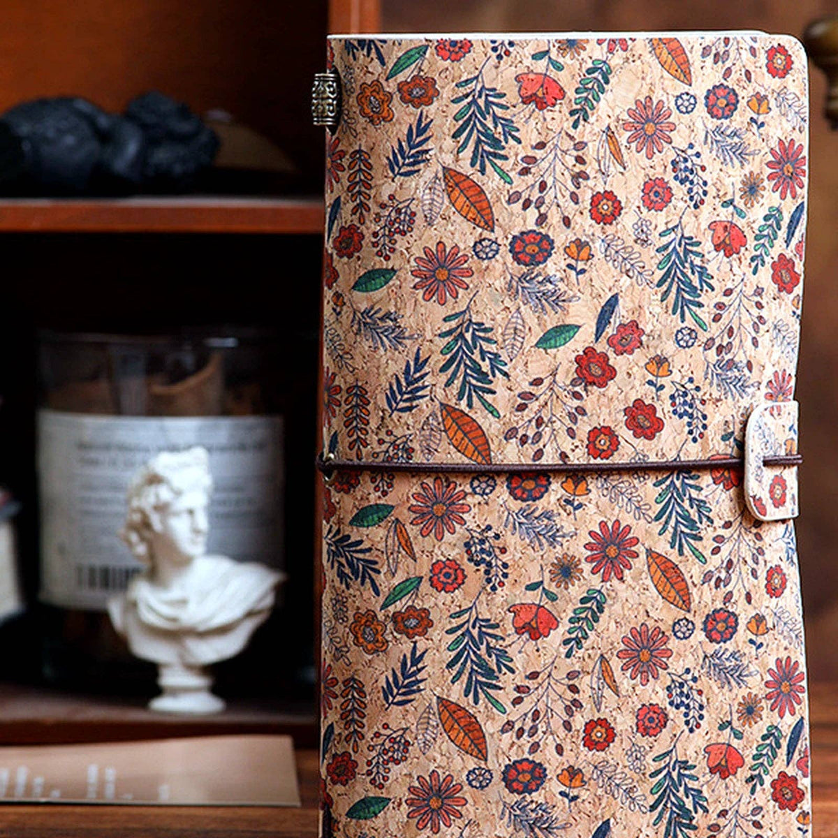 Vintage Floral Traveler Journal