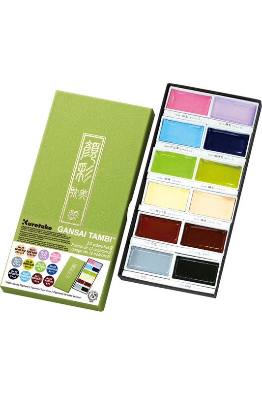 Kuretake® Gansai Tambi Watercolor Pans