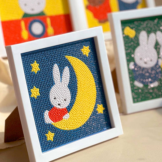 Miffy Diamond Painting Frame DIY Kit