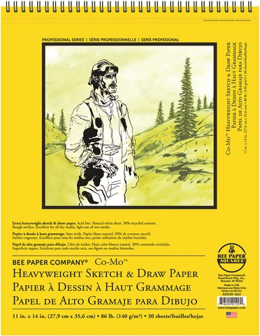 Bee Co-Mo Heavyweight Sketch Paper