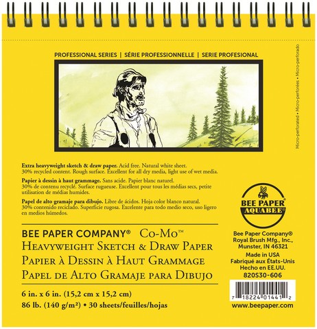 Bee Co-Mo Heavyweight Sketch Paper