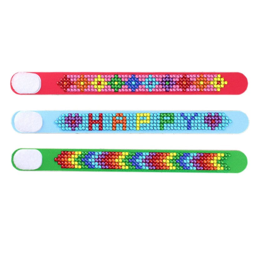 Camelot Dotz Diamond Bracelet Kit: Rainbow Happy