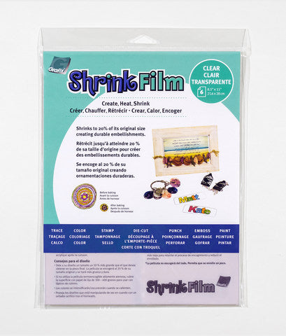 Clear Shrink Film 6 Pack
