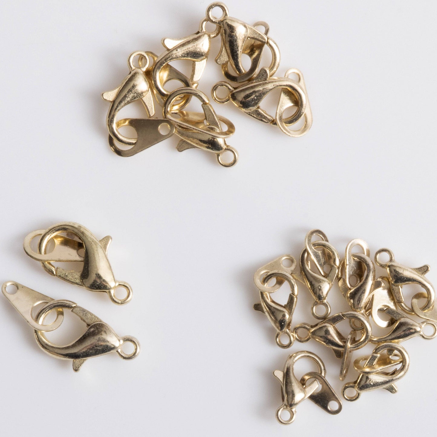 Gold Lobster Clasps 15pc