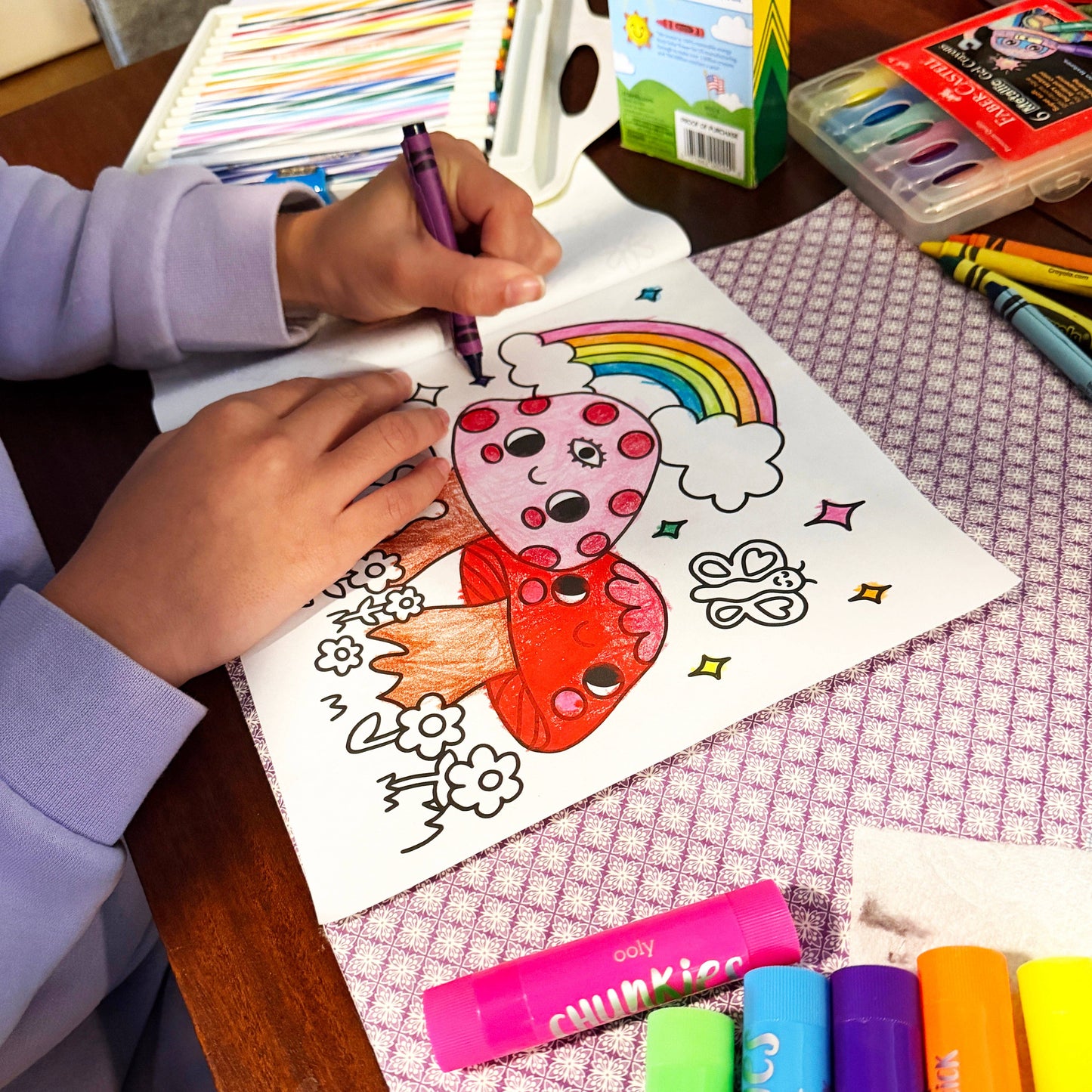 Coloring Book - Magical Moments Whimsical Stress Relief