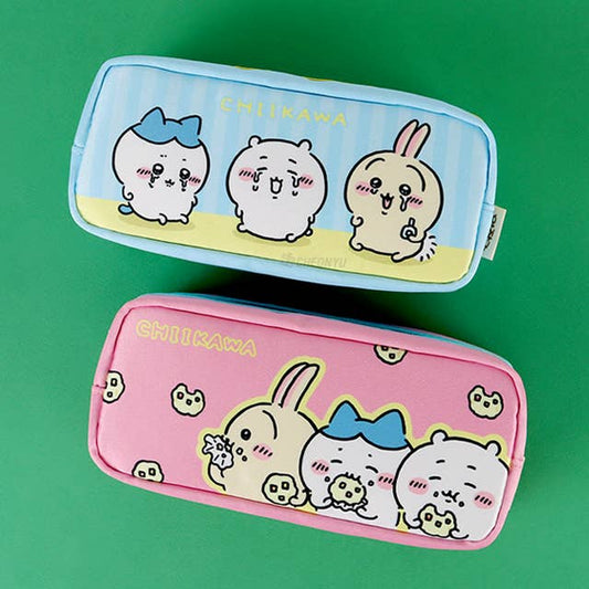 Chiikawa Two Zipper Oganizer Pencil Case Pouch