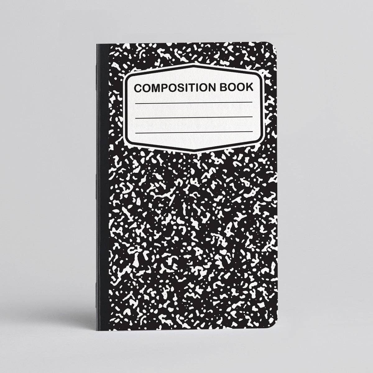 Composition - Notebook/Journal - Pink, Green, Classic Black