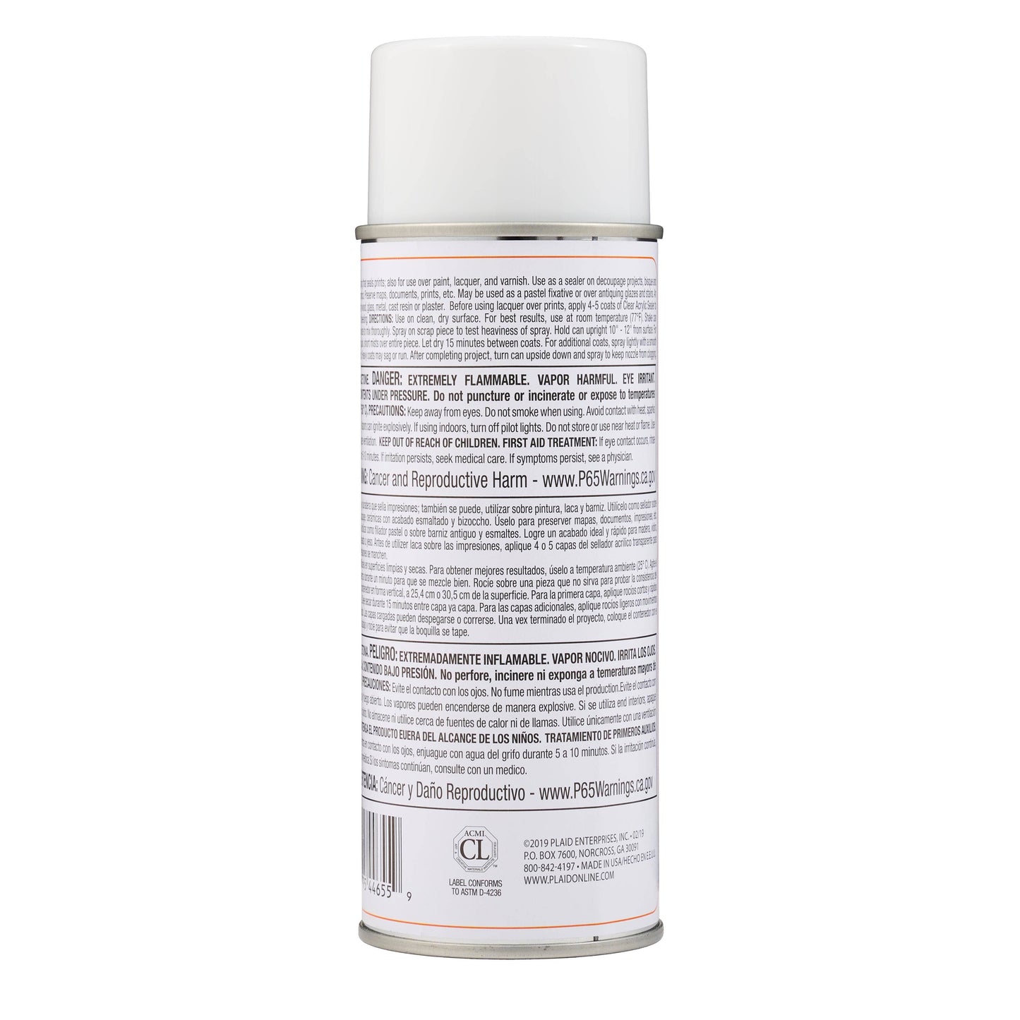 Mod Podge ® Clear Sealer - Satin, 11 oz - US Land Ship Only