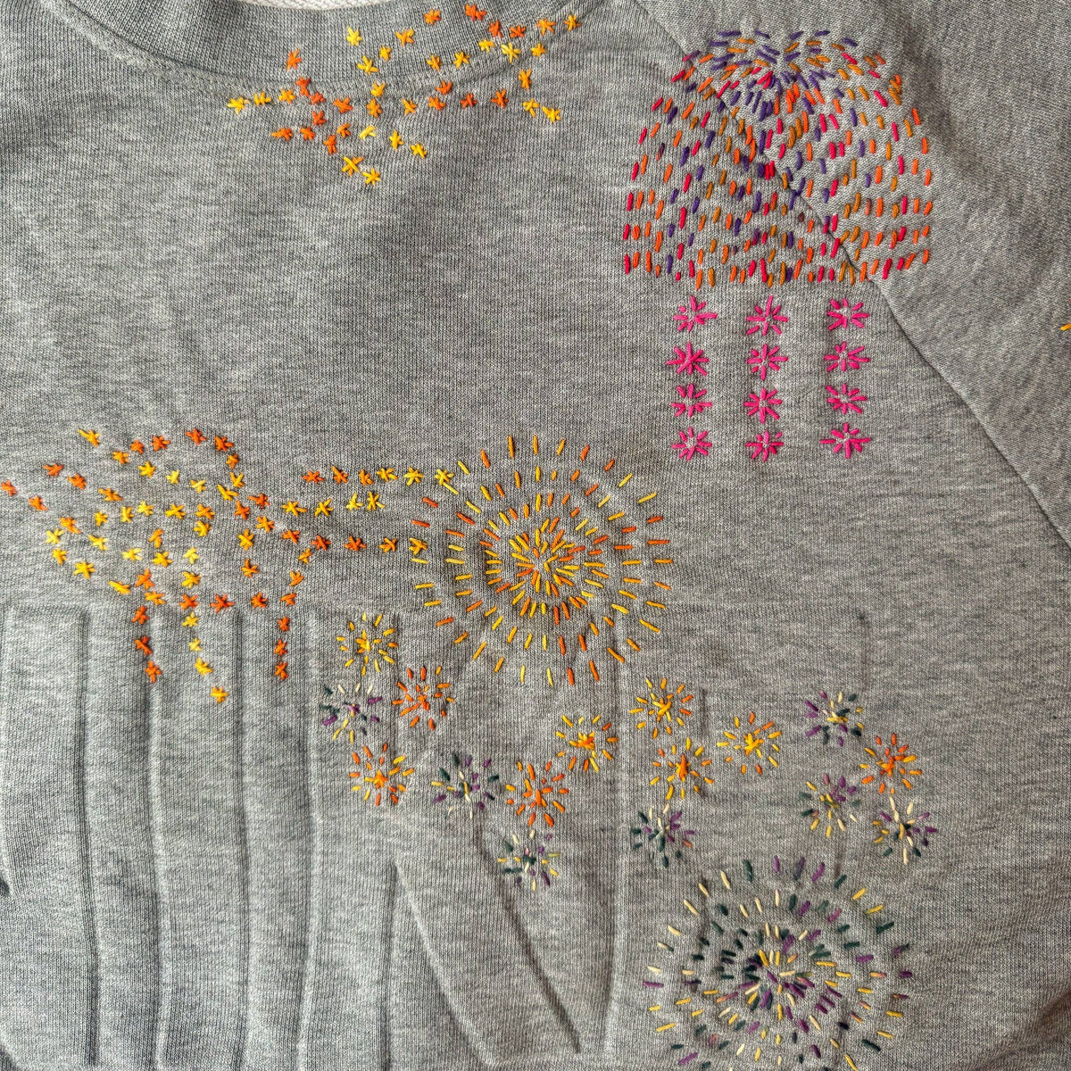 Hanabi (Fire Flowers): Visible Mending Transfers