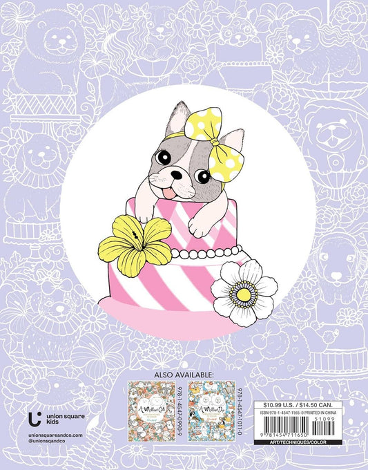 A Million Puppies Coloring Book