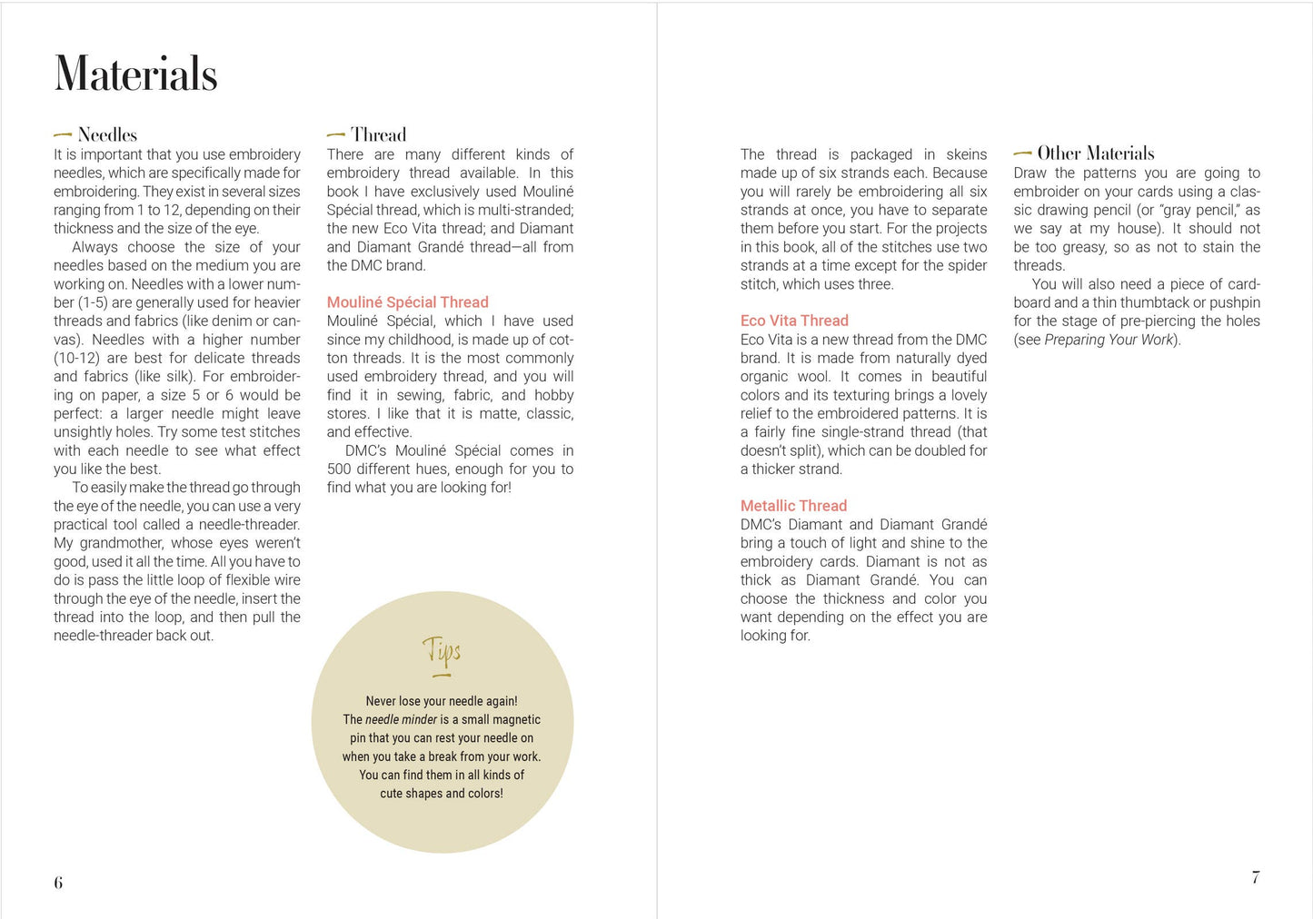 Embroidery Notecards