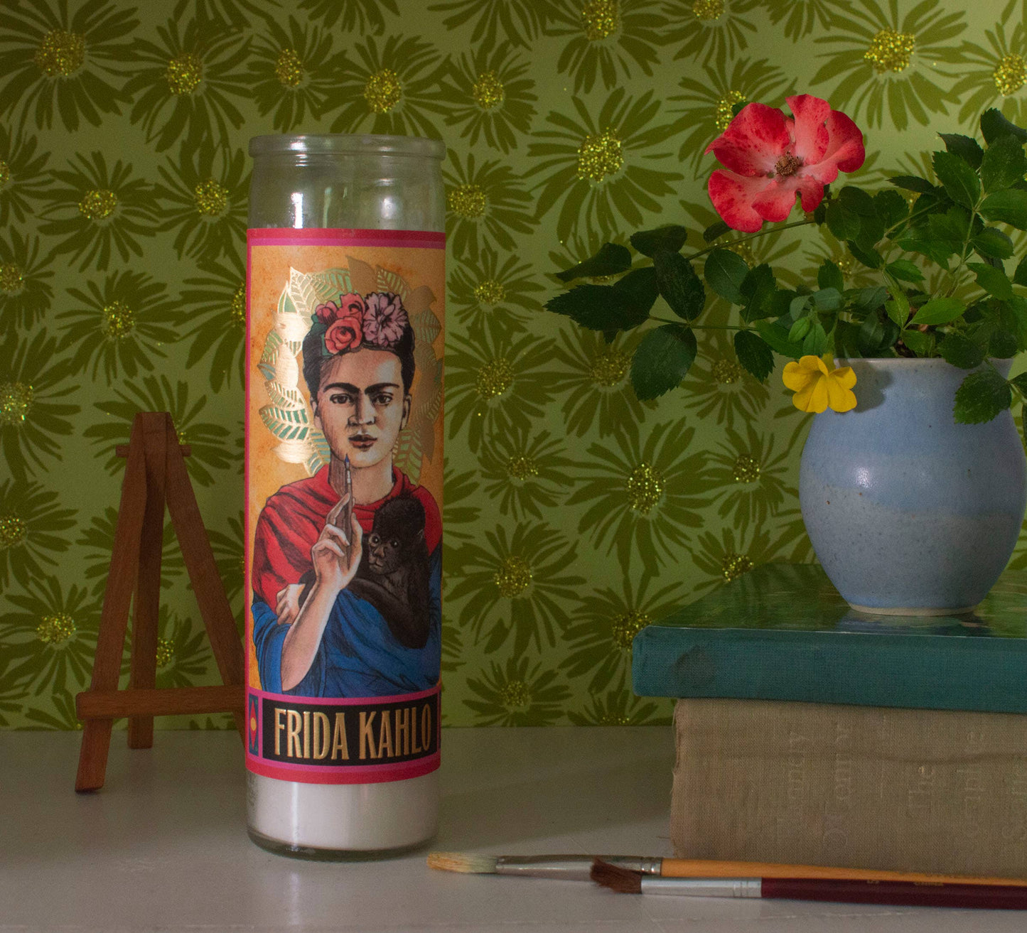 Kahlo Secular Saint Candle