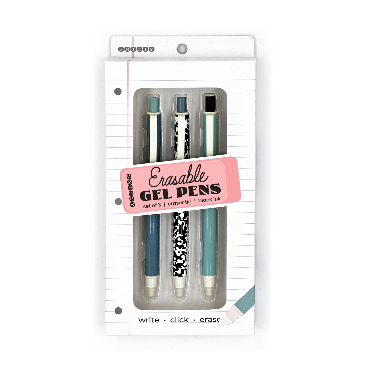 RETRO ERASABLE GEL PEN SET