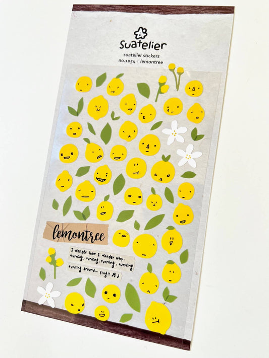01054 LEMON TREE STICKERS