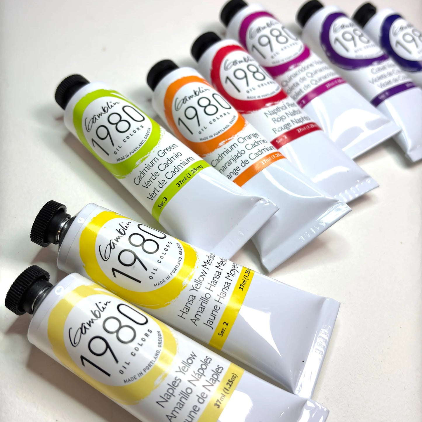 Gamblin 1980 Oil Paint 37ml Tubes