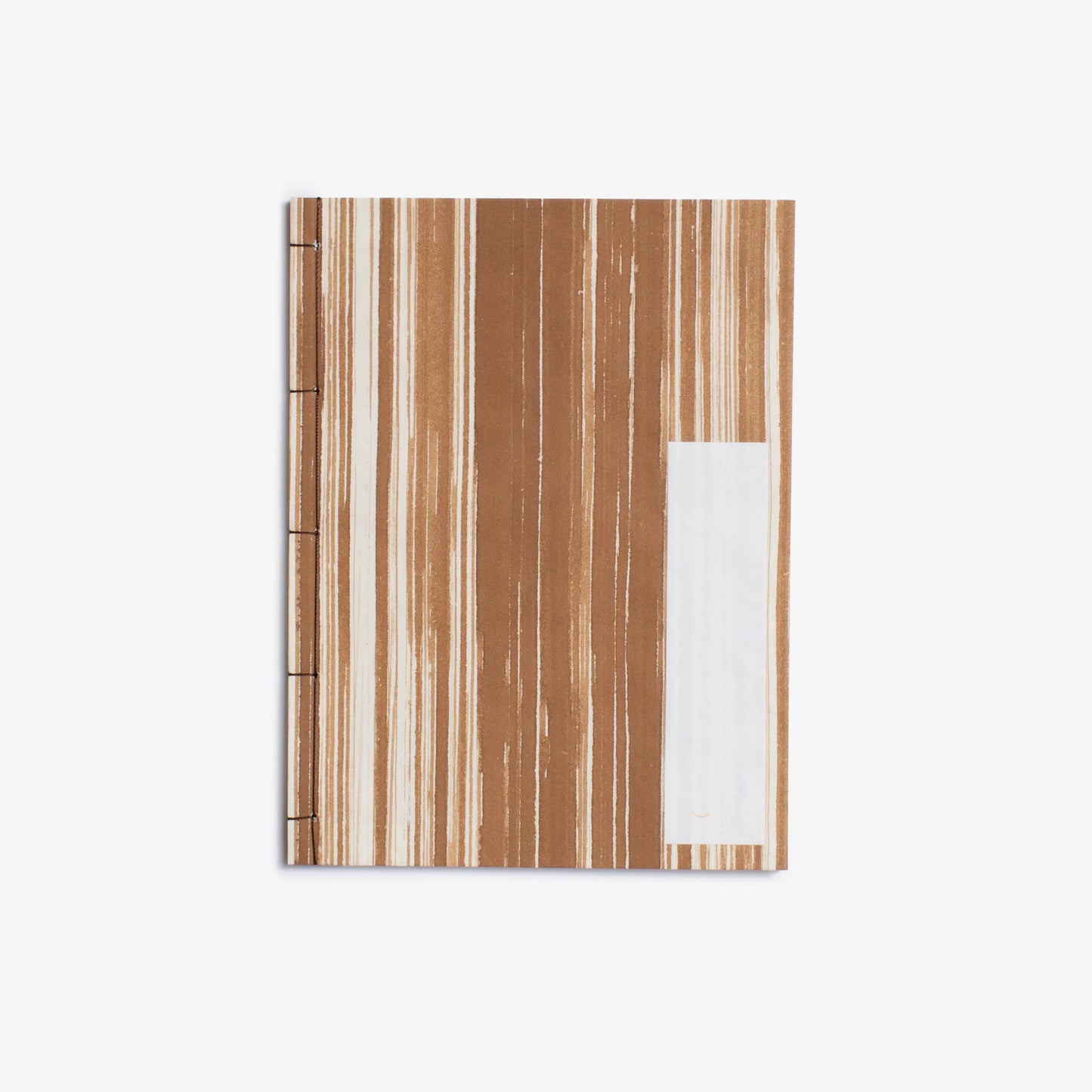 Persimmon "Kakishibu" Hand-Dyed Journal, Shima