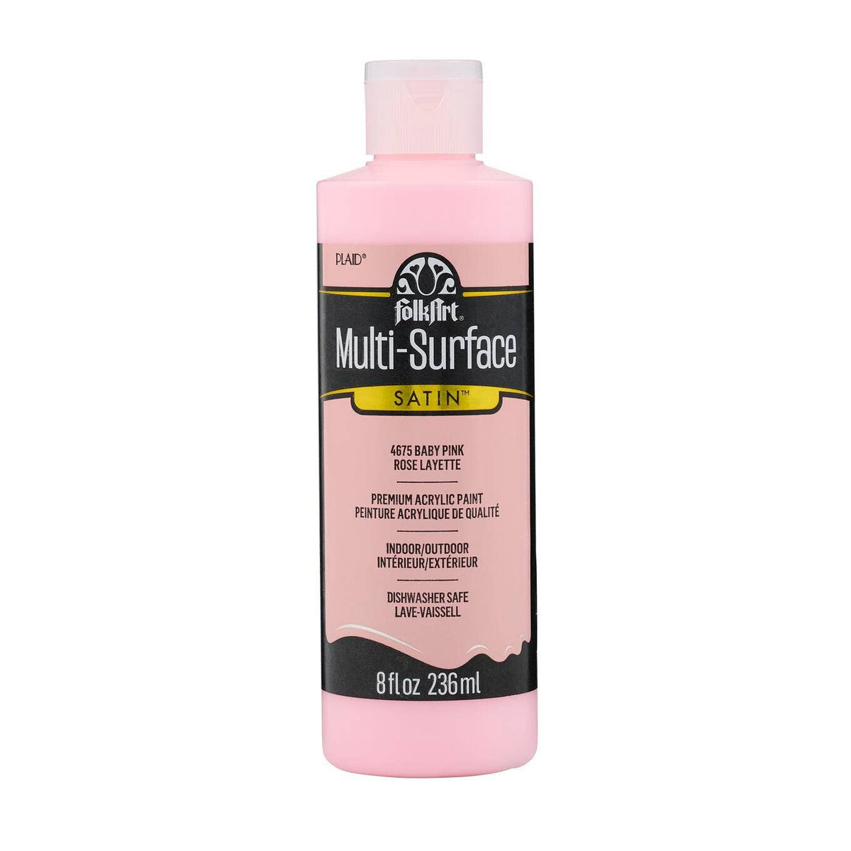 FolkArt ® Multi-Surface Satin Acrylic Paint, 8 oz and 16 oz