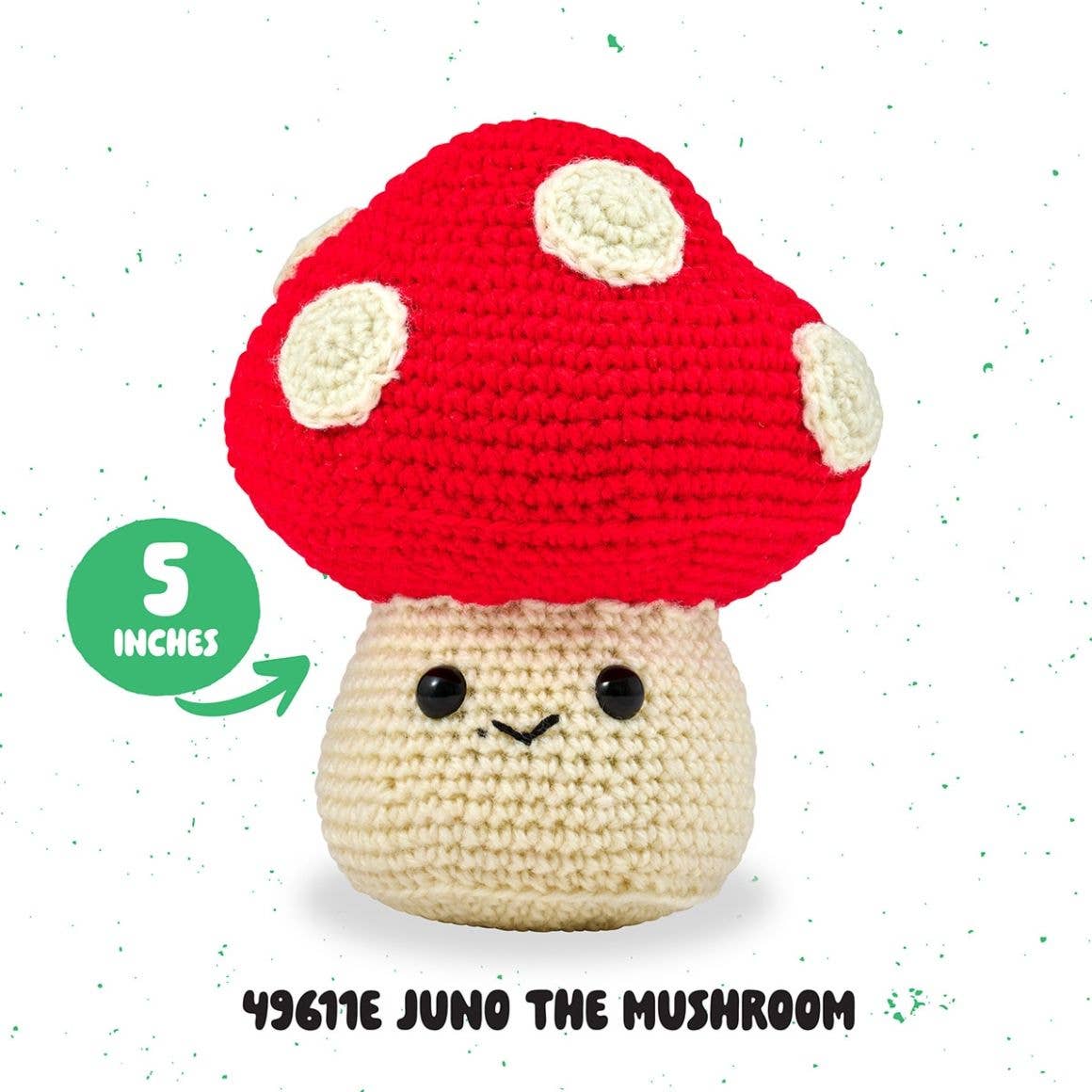Bucilla ® Amigurumi Crochet Kit - Juno the Mushroom 5"