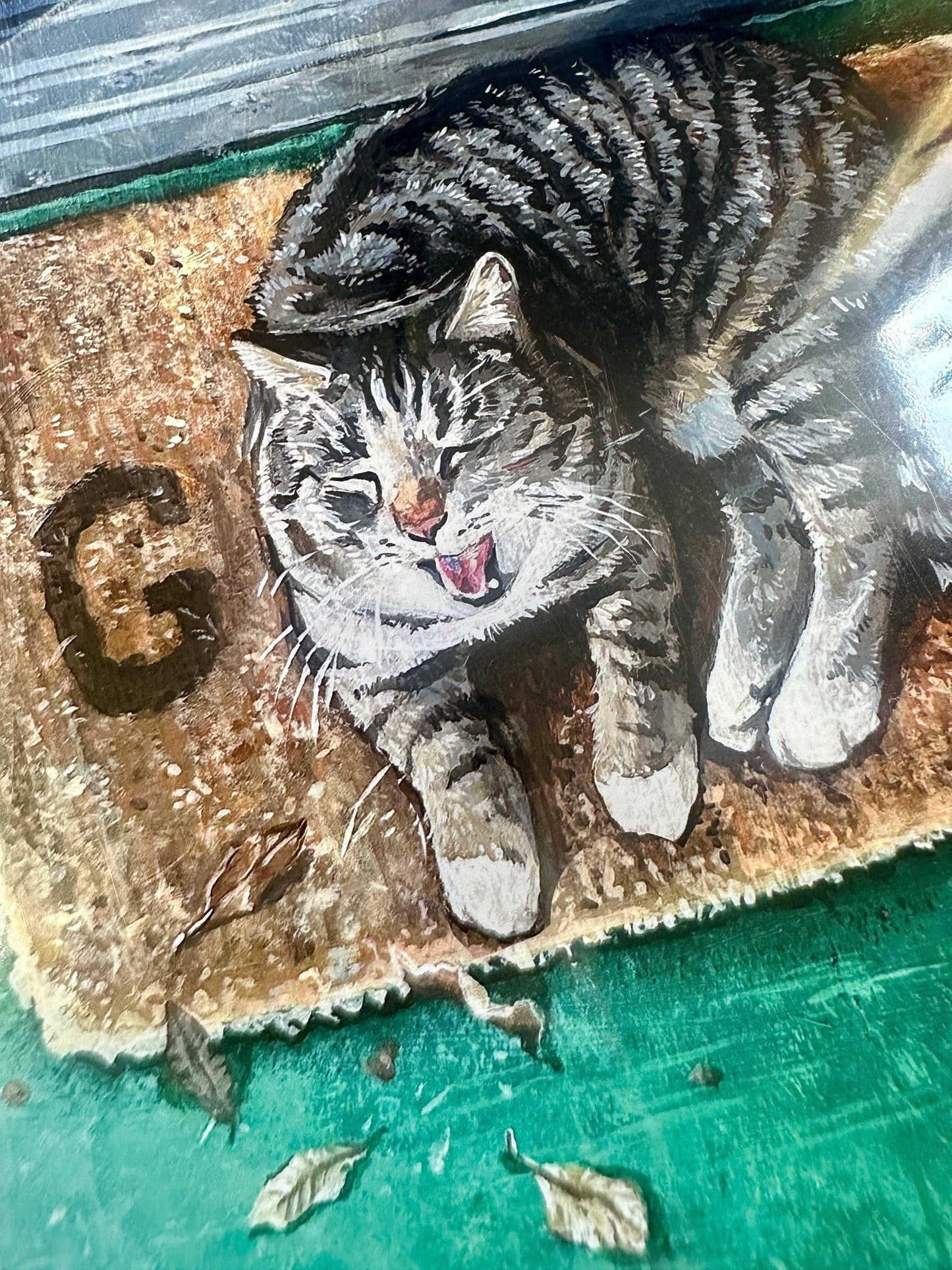 Print of Gay Cat: Funny “Go Away” Queer Home Decor