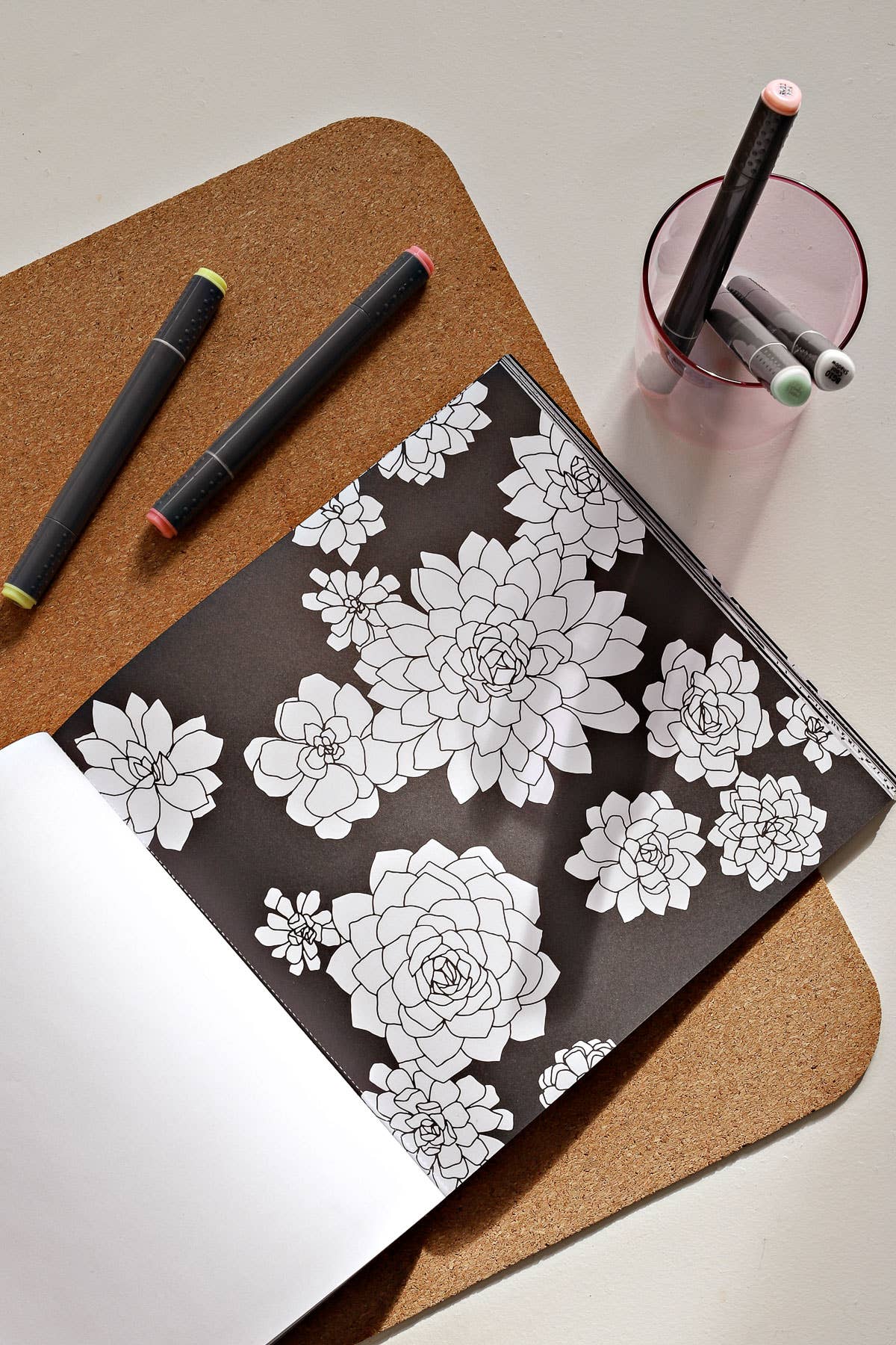 Bloom: Adult Coloring Book with Velvet Pages