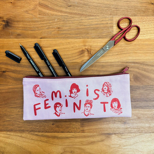 'Feminist' Pencil Pouch