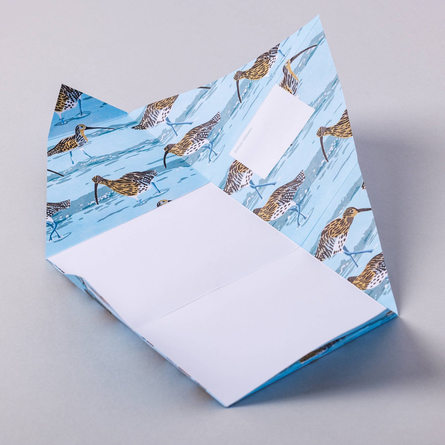 Hebridean Pigeon, Folding Seaside Letter Set – Pack of 6