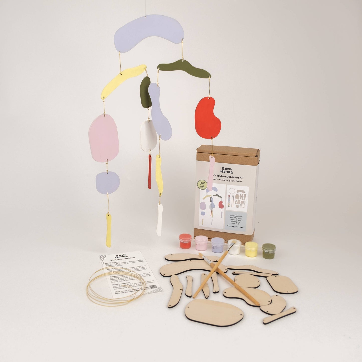 "Orbit" Mobile Kit – DIY Sculptural Mobile Craft Kit