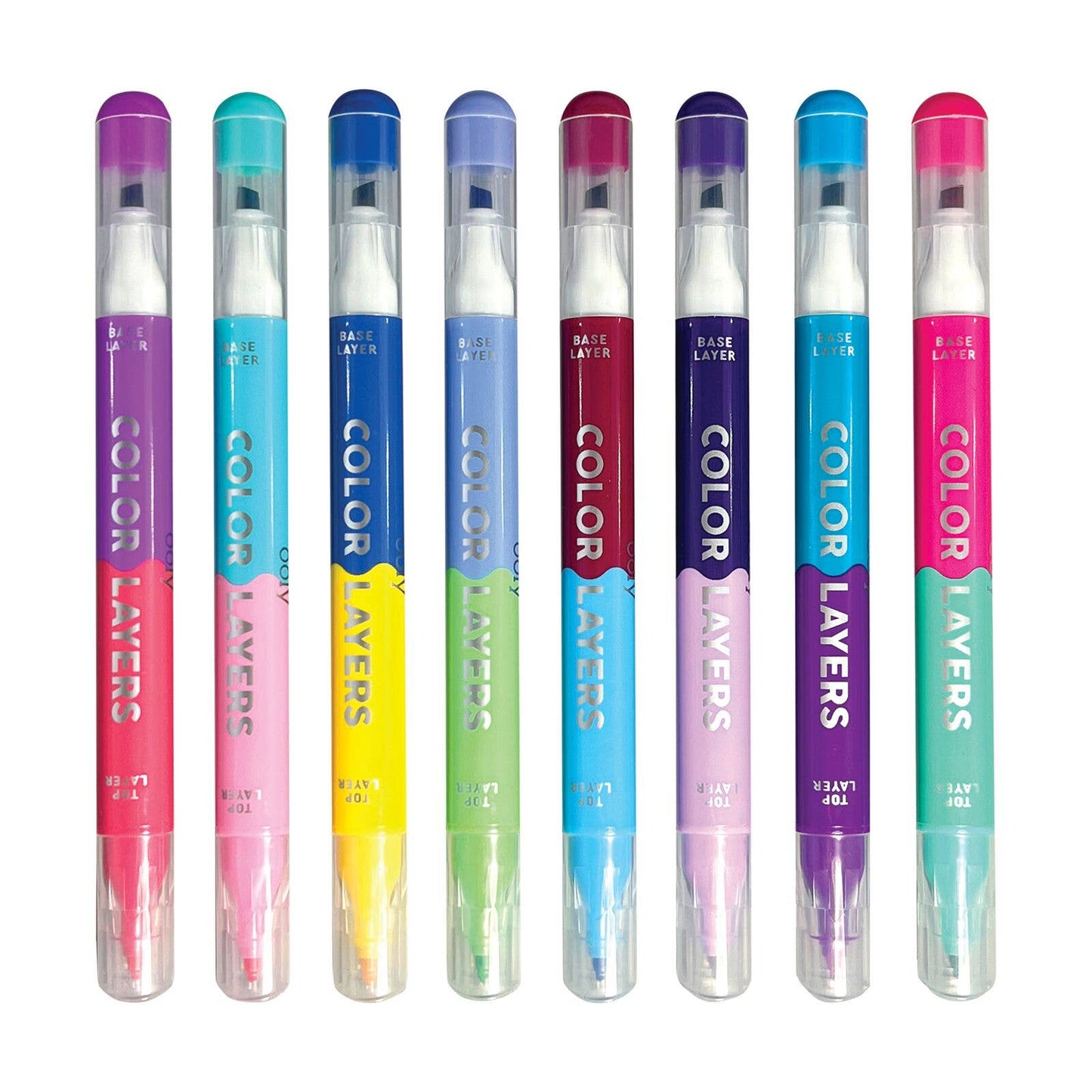 Color Layers: Double-Ended Layering Markers (Set of 8 / 16 Colors)