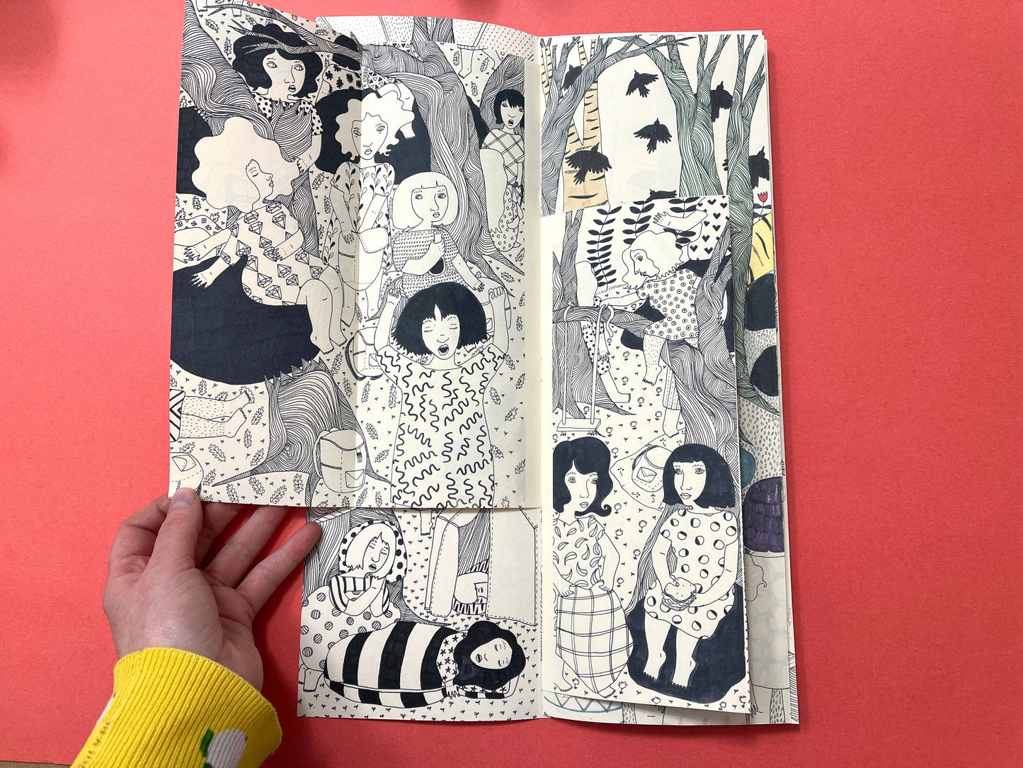 In the Middle - Art Zine