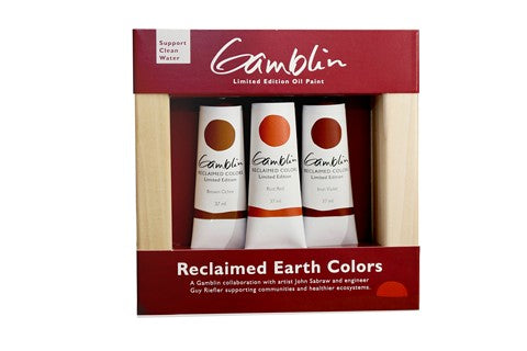 Gamblin Artists Oil Colors Reclaimed Earth Set
