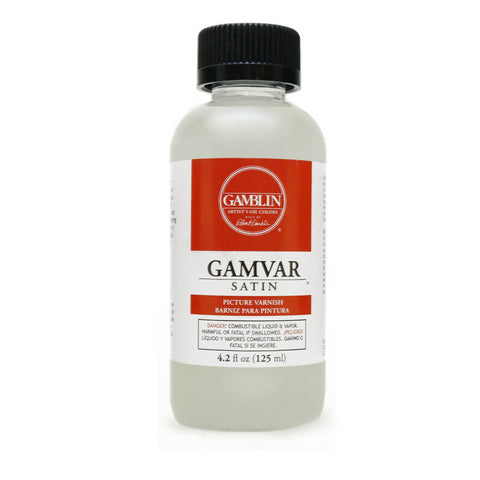 Gamvar Picture Varnish Satin 4.2OZ/125ML