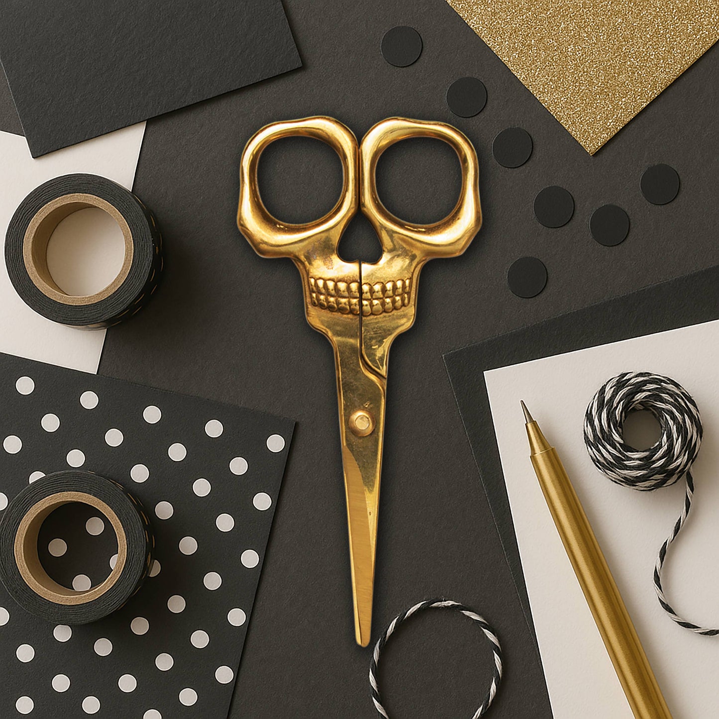 Skull Scissors - Dead sharp, finest quality scissors
