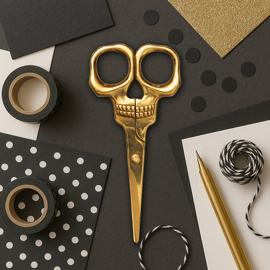 Skull Scissors - Dead sharp, finest quality scissors